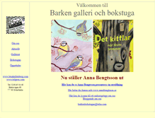 Tablet Screenshot of barkenbokstugan.utrymmet.com